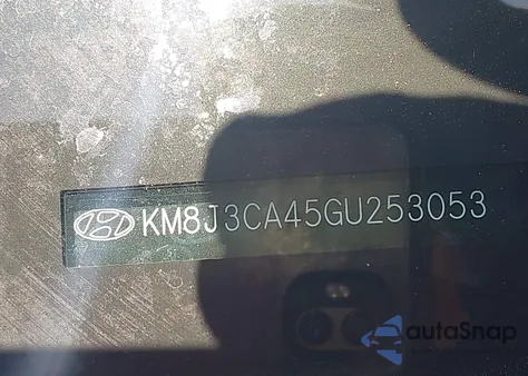 2016 Hyundai Tucson Se from USA, damaged, VIN KM8J3CA45GU253053
